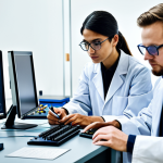 **

"A diverse team of scientists and engineers in a modern laboratory, fully clothed in lab coats and safety glasses, working on quantum computing hardware.  Complex circuits and advanced equipment are visible.  Focus on collaboration and innovation.  Safe for work, appropriate content, fully clothed, professional, perfect anatomy, correct proportions, well-formed hands, natural lighting, high quality."

**