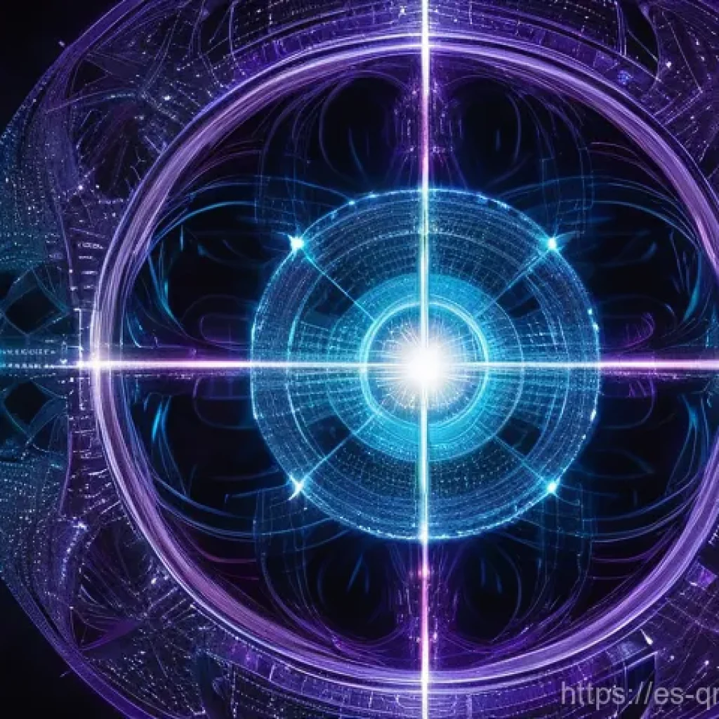 양자 컴퓨팅의 새로운 발견과 기술 혁신 - **Quantum Core: The Dance of Qubits and Entanglement**
A visually stunning, abstract representat...