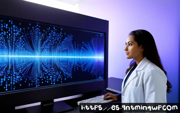 Home 17 양자 컴퓨터와 머신 러닝의 통합 - Photorealistic quantum computing and machine learning integration concept, a sleek cryogenic quantum...